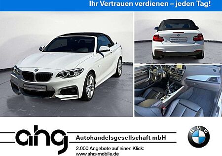 BMW 218 i Cabrio M Sport Navi Klima Leder PDC HiFi AH