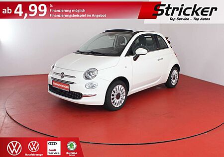 Fiat 500C Lounge 1.2 8V 113,- ohne Anzahlung eFaltdach LM K