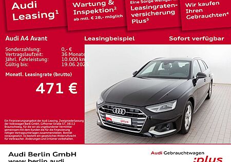 Audi A4 Advanced 35 TDI S tr. LED RFK NAVI