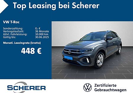 VW T-Roc Volkswagen R-Line 1.5 TSI, DSG, NAVI, AHK, ACC, SHZ,