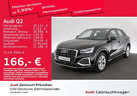 Audi Q2 35 TFSI S tronic advanced Navi+/PDC