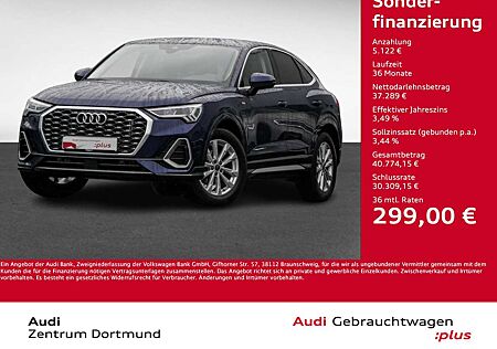Audi Q3 Sportback 35 S LINE AHK CAM ACC LM18 E-KLAPPE