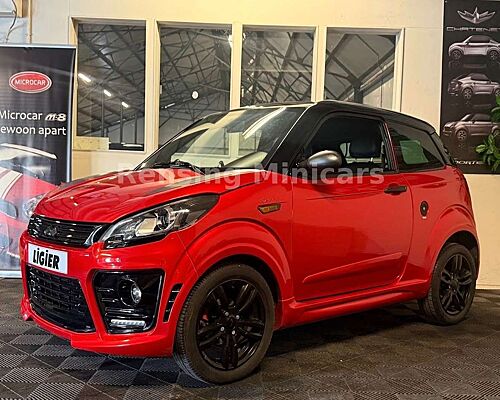 Ligier JS 50 JS50L Sport Red Klima Mopedauto Microcar 45 KM