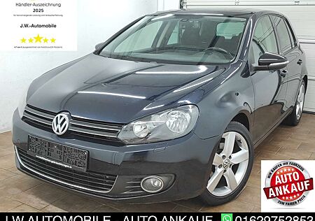 VW Golf Volkswagen 6 NAVI KLIMAA EURO-5 SHZ TEMP 6-GANG ALU BC ESP ZV