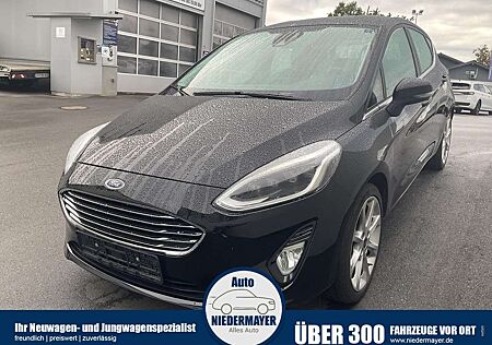 Ford Fiesta 1.0 EcoBoost Titanium, AHK, LED, Lane, 17-Zoll