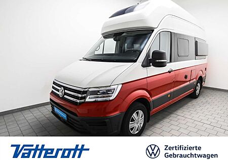VW Crafter Volkswagen Grand California 600 Panodach Solar Hochbett Toile