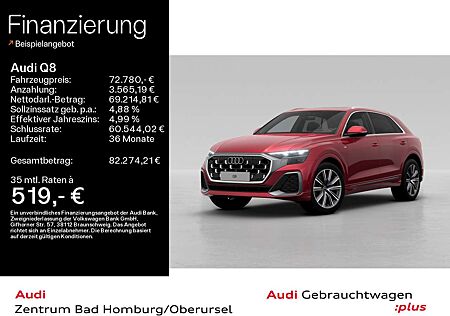 Audi Q8 50 TDI quattro S line*Navi*Matrix*Alu*AHK*HUD