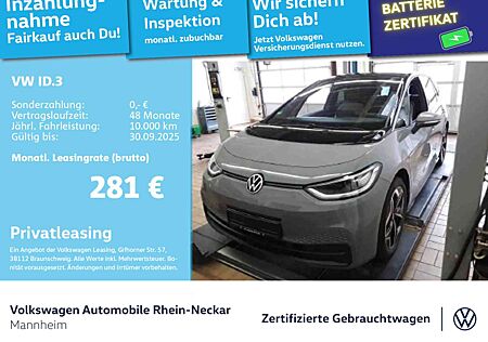 VW ID.3 Volkswagen Pro Business 107 kW Navi Kamera LED uvm