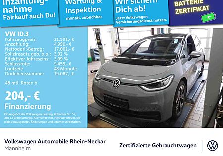VW ID.3 Volkswagen Pro Business 107 kW Navi Kamera LED uvm