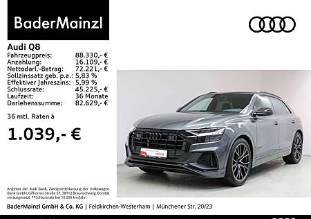 Audi Q8 60 TFSIe quattro Competition Plus S line Pano