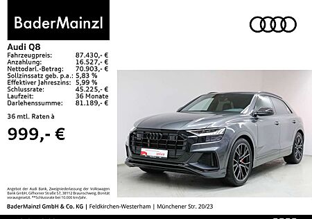 Audi Q8 60 TFSIe quattro Competition Plus S line Pano