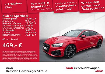 Audi A5 40TFSI S line quattro Pano B&O AHZV