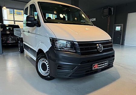 VW Crafter Volkswagen Pritsche 35 DOKA mittellang Navi AHK Tempmat 1Hand