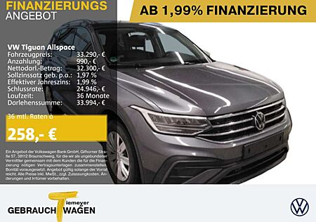 VW Tiguan Allspace Volkswagen 1.5 TSI MOVE 7-SITZE LED AHK LM1