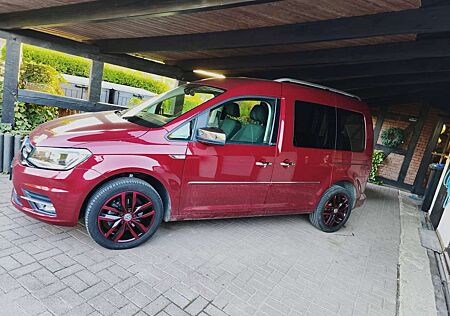 VW Caddy Volkswagen Generation Four, DSG, Rollstuhl Rampe, Flexrampe