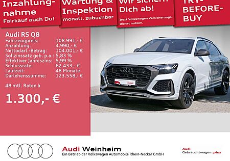 Audi RS Q8 RSQ8 4.0 TFSI Black-Paket Carbon-Paket UPE 186.5