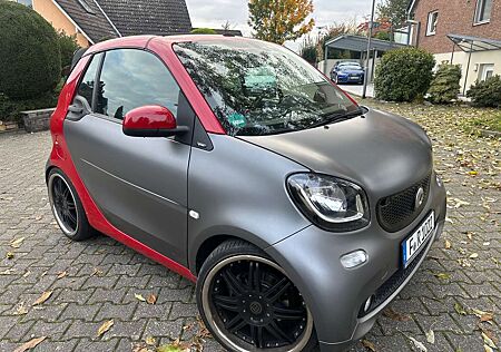 Smart ForTwo AUTOMATIC CABRIO LEDER 18 ZOLL ALU BRABUS NAVI