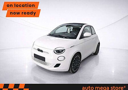 Fiat 500e Cabrio Icon 42kWh 360°/LED/SHZ/Tempomat/Navi