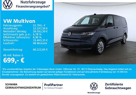VW T7 Multivan Volkswagen Life LR/LÜ/Lang 2.0TDI DSG LEDER*AHK