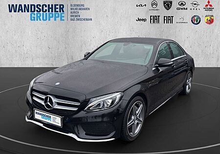 Mercedes-Benz C 180 CGI AMG Line +Sportp.+Navi+LED+SHZ+PDC+LM