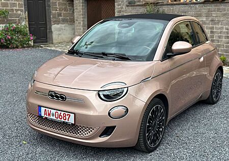 Fiat 500E Cabrio Icon Rose 1Hand Garantie 17 Zoll