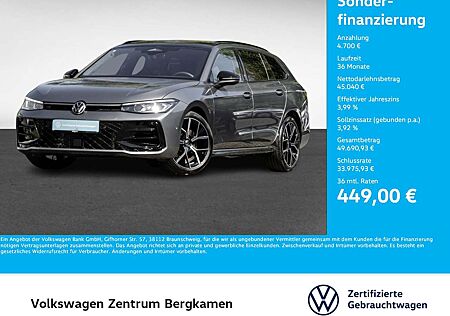 VW Passat Variant Volkswagen 2.0 R-LINE 4X4 LEDER eKLAPPE AHK