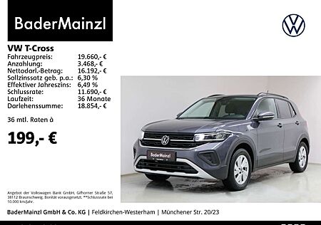 VW T-Cross Volkswagen 1.0 TSI Life Alu Carplay ACC 2xPDC AAC