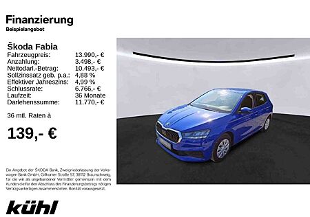 Skoda Fabia 1.0 Ambition SHZ.PDC hinten