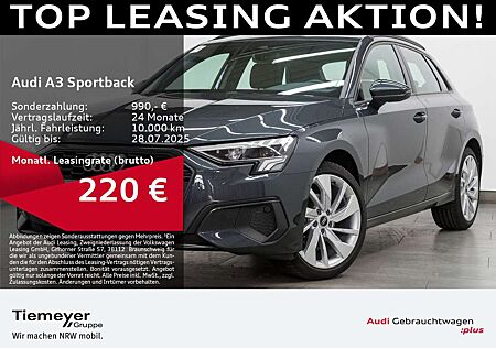 Audi A3 35 TFSI LM18 LED KAMERA ASSIST