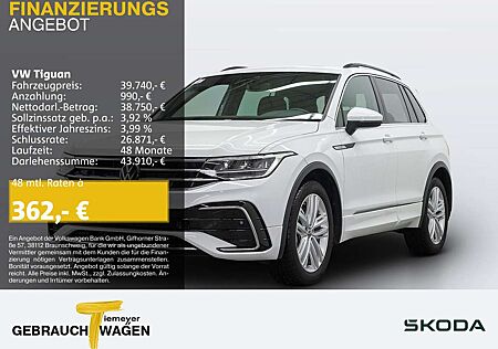 VW Tiguan Volkswagen 2.0 TDI DSG 4M 200PS R-LINE PANO AHK KAME