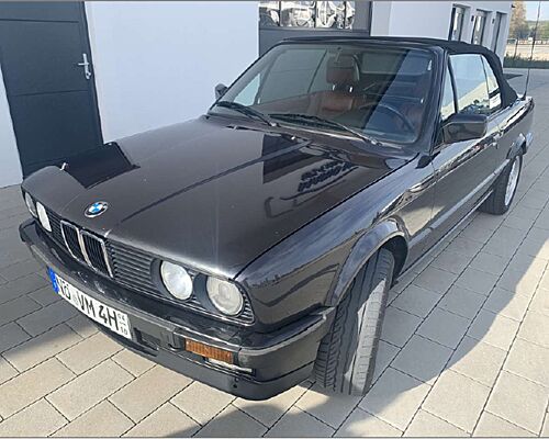BMW 325 E30 325i Cabrio | 1ter Hand | Note 2+ Gutachten | TÜV Service NEU | H-Kennzeichen