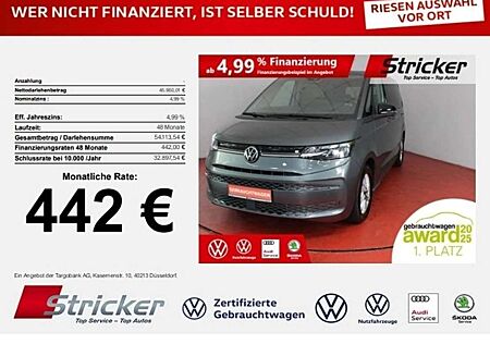VW T7 Multivan Volkswagen Life 2.0TDI DSG 534,-ohne Anzahlung Navi vis-a-vi
