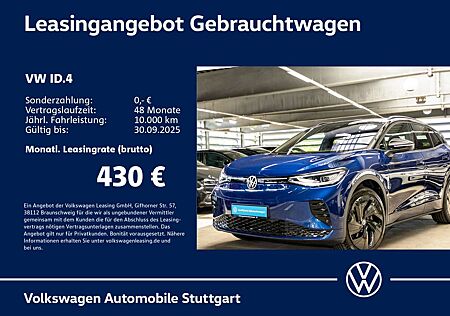 VW ID.4 Volkswagen GTX Navi P-Dach Kamera AHK