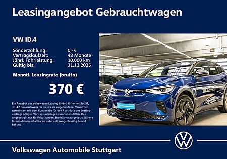 VW ID.4 Volkswagen GTX Navi P-Dach Kamera AHK