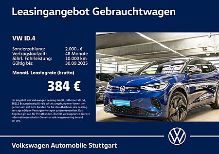 VW ID.4 Volkswagen GTX Navi P-Dach Kamera AHK