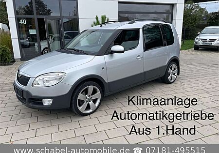 Skoda Roomster Scout 1.6 Aut. Klima Alu KD-gepfl 1.Hd