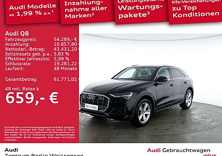 Audi Q8 45 TDI TIPT*QUA*LED*RFK*AHK*LUFT*NAVI*ACC*DAB