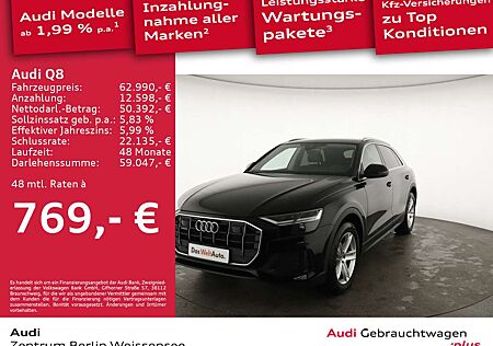 Audi Q8 45 TDI TIPT*QUA*LED*RFK*AHK*LUFT*NAVI*ACC*DAB