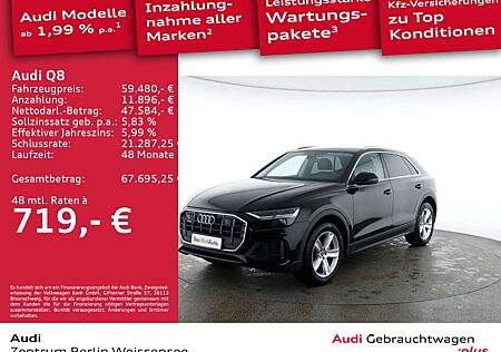 Audi Q8 45 TDI TIPT*QUA*LED*RFK*AHK*LUFT*NAVI*ACC*DAB