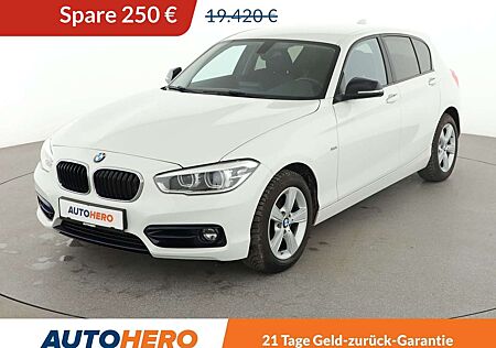 BMW 120d 120 Sport Line Aut.*NAVI*LED*PDC*SHZ*ALU*TEMPO*