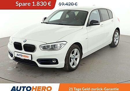 BMW 120d 120 Sport Line Aut.*NAVI*LED*PDC*SHZ*ALU*TEMPO*