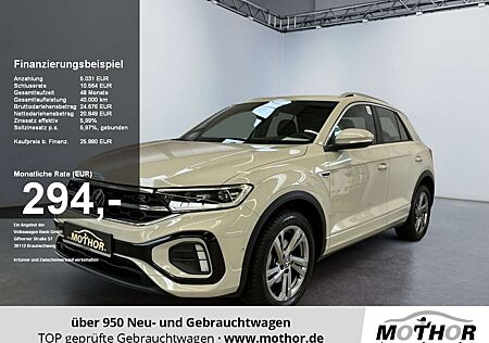 VW T-Roc Volkswagen R-Line 1.0 TSI Navigation per App-Connect
