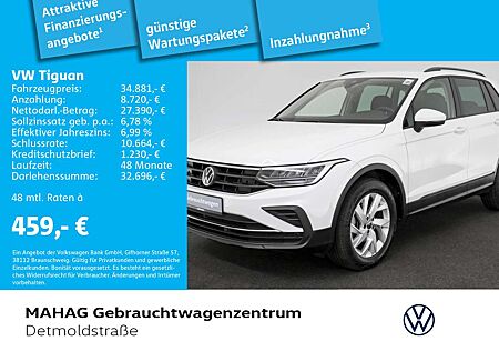 VW Tiguan Volkswagen 2.0 TDI 4Mot. LIFE Navi LED Kamera DSG