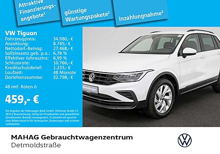 VW Tiguan Volkswagen 2.0 TDI 4Mot. LIFE Navi LED Kamera DSG