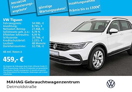VW Tiguan Volkswagen 2.0 TDI 4Mot. LIFE Navi LED Kamera DSG