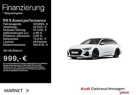 Audi RS6 4.0 TFSI quattro*Navi*Mat