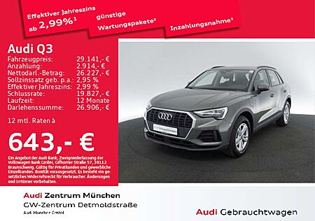 Audi Q3 45 TFSI e S tronic Virtual+/Navi+/GRA