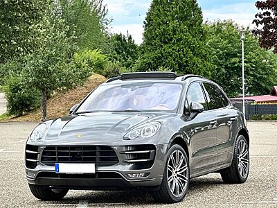 Porsche Macan Turbo PDK Individual VollederBeige-Pano-21zoll-luf
