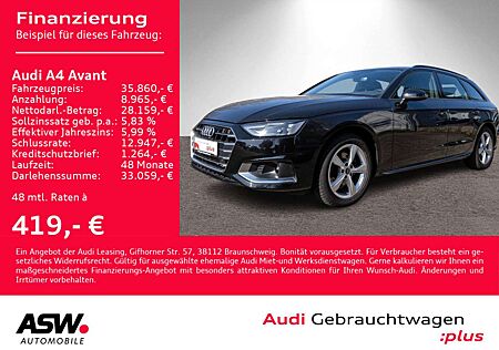 Audi A4 advanced 35TFSI Stroni Navi LED RFK ACC
