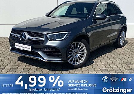 Mercedes-Benz GLC 300 AMG-Line AHK+NAVI+PANO+LEDER+HIGH+